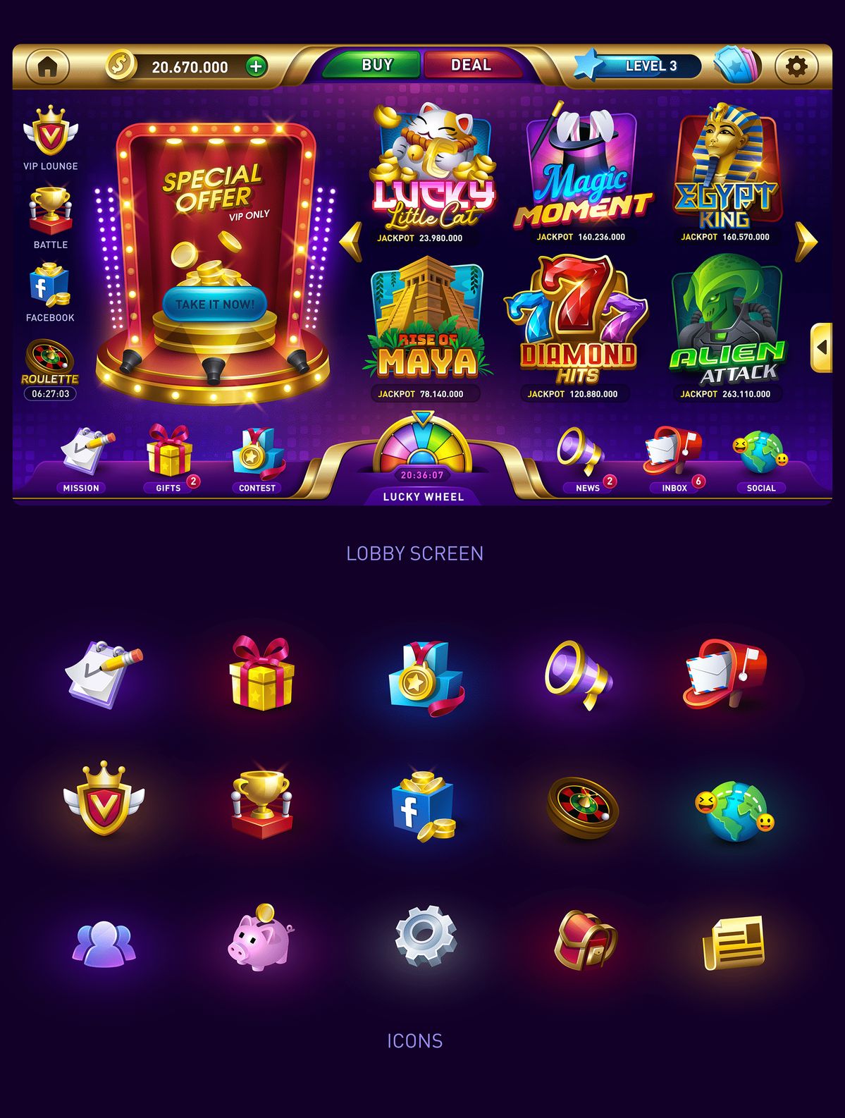 5 Reel Circus game
